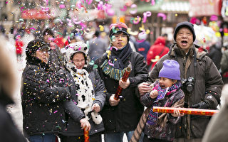 組圖：紐約中國城歡度中國新年