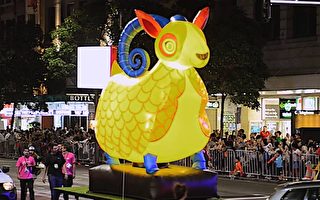 澳洲悉尼庆祝羊年大游行 精彩纷呈