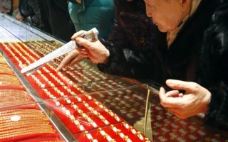 中國大媽愛買黃金  連8年世界第一