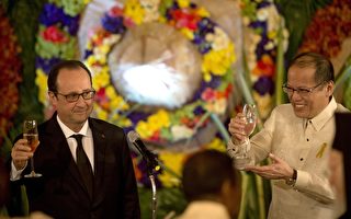 法國總統訪菲  簽署多項協議
