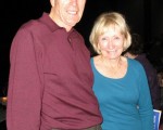 总裁夫妇Lou 和Sheryl Barbich观赏了2月27日神韵世界艺术团在贝克斯菲市罗伯班克剧院的最后一场演出，惊叹爆满盛况。（刘菲／大纪元）