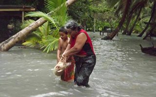 组图：飓风Pam肆虐南太平洋岛国 数十人恐遇难