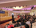 大纪元新唐人“华人健康展”在法拉盛举行，吸引上千民众参加。（林丹/大纪元）