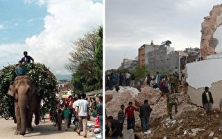 强震袭尼泊尔 文化遗产损失惨重