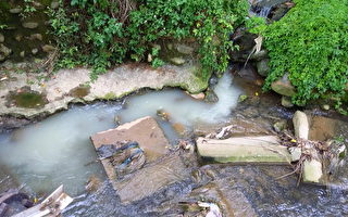 漂白南崁溪 龜山登威公司遭告發