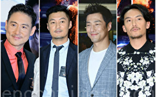 《赤道》香港举行首映 7大型男合作主演
