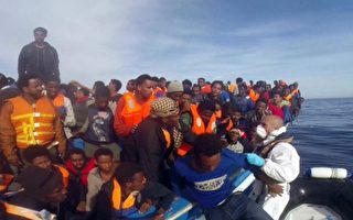 義海防隊再在地中海救起逾2150位移民