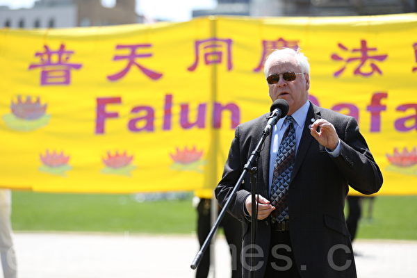 新民主黨國會議員韋恩.馬斯頓(Wayne Marston)(大紀元圖片) 新民主黨國會議員韋恩.馬斯頓(Wayne Marston)(大紀元圖片)