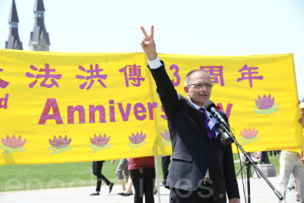 國會議員利森(Wladyslaw Lizon)(大紀元圖片) 國會議員利森(Wladyslaw Lizon)(大紀元圖片)