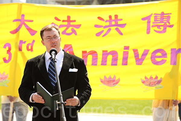 國會議員安德斯(Rob Anders)(大紀元圖片) 國會議員安德斯(Rob Anders)(大紀元圖片)