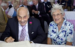 新娘91歲新郎103歲 全球最老結婚夫妻