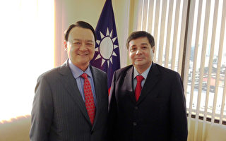 巴拿馬國會議員羅沙斯拜會中華民國駐巴大使