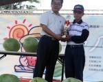 五结义卖兰阳溪河川地西瓜 捐宜兰特敎