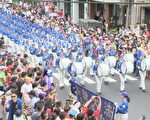 鹿港端午节游行 民众：法轮功在台湾很有名