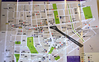 华埠地图面世 资讯详细实用性强