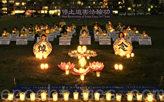 組圖：聖地亞哥紀念7‧20集會和燭光夜悼