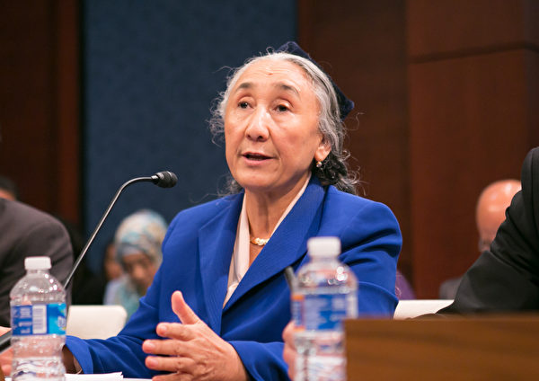 世界維吾爾代表大會主席熱比婭(Rebiya Kadeer)(李莎/大紀元) 世界維吾爾代表大會主席熱比婭(Rebiya Kadeer)(李莎/大紀元)