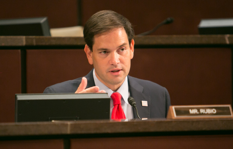 美国国会参议员马可‧卢比奥(Marco Rubio)。(李莎/大纪元)