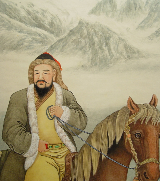 Великие ханы монголии. Монгольский Хан Хубилай. Великий Хан монгольской империи. Хан Хубилай арт.