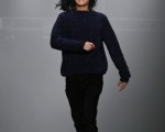 图为王大仁在2013年的纽约梅赛德斯-奔驰服装周（Mercedes-Benz Fashion Week）上亮相。（Brian Ach/Getty Images）