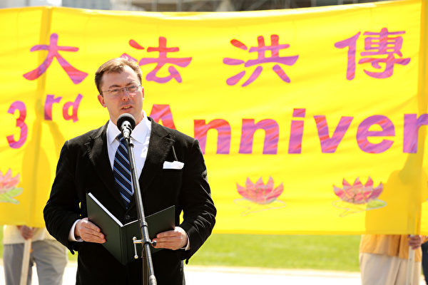 加拿大國會議員羅伯‧安德斯(Rob Anders)(大紀元)
加拿大國會議員羅伯‧安德斯(Rob Anders)(大紀元)
