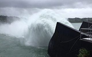 颱風襲台  石門水庫防汛聯合啟動