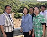 蔡英文桃园复兴区探视合流部落