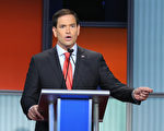 前總統參選人，佛州參議員馬可.盧比奧（Mark Rubio）22日宣布他將會重新競選佛州參議員的席位。(Scott Olson/Getty Images)