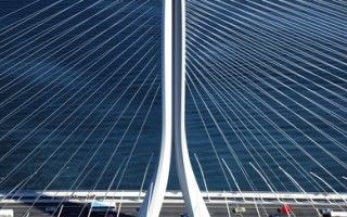淡江大桥单塔斜张 全球最大