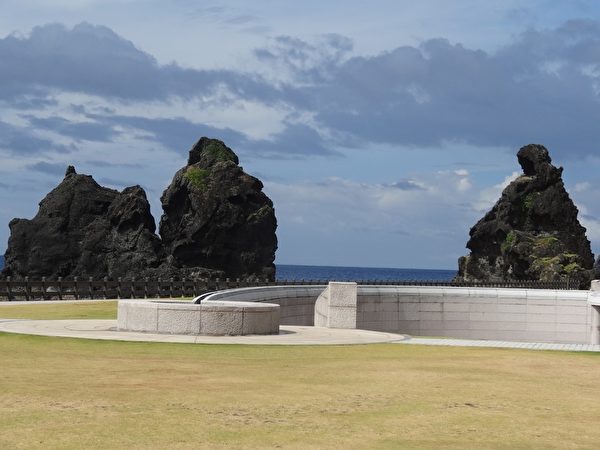 綠島人權紀念公園區的將軍岩。（瓊慧／大紀元）