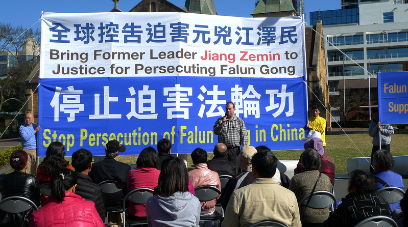 工党市议员詹姆斯•肖(James Shaw,Parramatta City Council Councillor)。(明慧网)