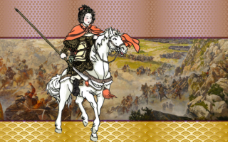 穆桂英（大紀元製圖，背景圖：shutterstock）