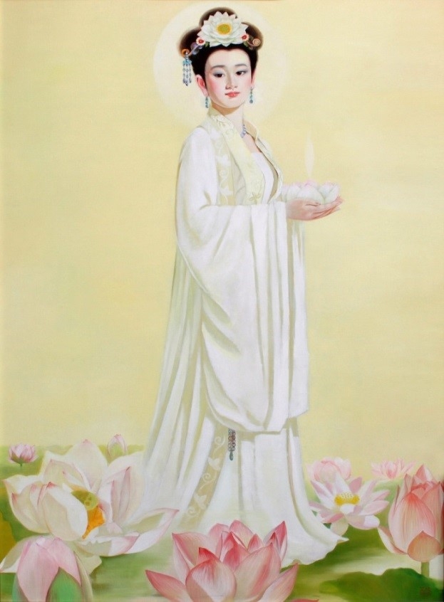 花仙子(艾欣作品/明慧网)