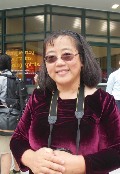 美國人權活動家、魏京生基金會執行主任黃慈萍(李辰/大纪元) 美國人權活動家、魏京生基金會執行主任黃慈萍(李辰/大纪元)