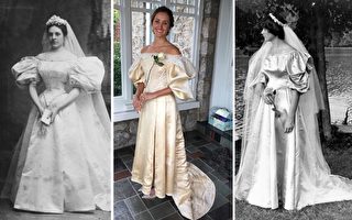 代代相傳 120歲婚紗被家族11位新娘身披