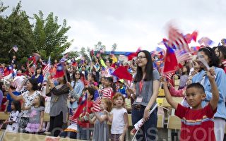 聖地亞哥慶祝中華民國104年升旗典禮舉行