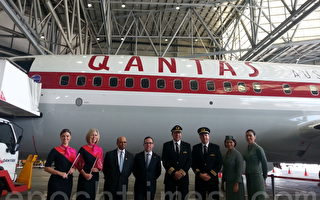 澳航慶95歲生日 重現波音707