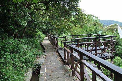 溪山百年古圳步道。 (圖片提供:tony)