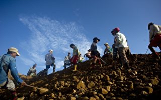 缅甸玉石矿场山体滑坡 90人遇难100失踪
