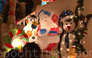 巴尔的摩圣诞灯展 现实版“34街奇缘”