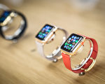 蘋果智能手錶在2016年第三季度的出貨量只有110萬部，相比之下，蘋果去年同期的智能手錶出貨量為390萬部。(Pablo Cuadra/Getty Images for Apple)