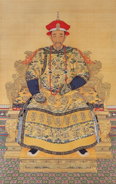 康熙大帝,宮廷畫家繪(維基百科公共領域) 康熙大帝,宮廷畫家繪(維基百科公共領域)