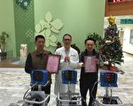 地方人士贈朴子醫院賓士級血壓監視器