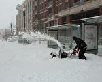 華府雪量超一尺 市府再吁居民勿外出
