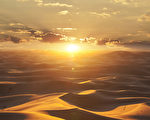 陽光爍金撒哈拉沙漠（fotolia）