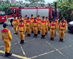 嘉市消防局搜救队前往台南永康进行人道救援