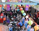 主街新年文化村不怕冷