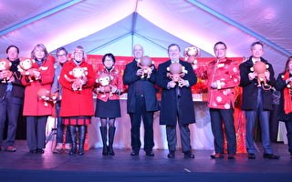 李志强出席“温哥华农历新年灯笼节”宣扬台湾软实力