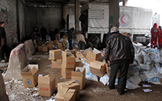 叙利亚20万人遭IS围城 联合国空投救援物资