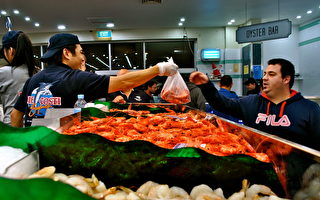 悉尼鱼市场已为复活节作起准备